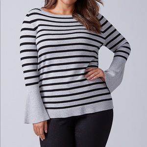NWOT. Bell sleeve sweater